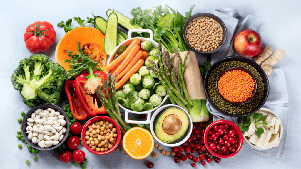 Food products recommended for fertility. Healthy diet. healthy food balanced diet antioxidant rich foods male fertility